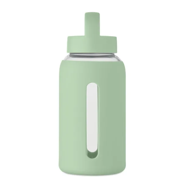 BORIS High borosilicate glass bottle Mint Green