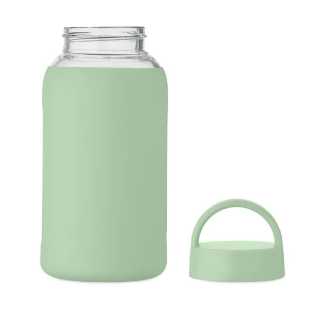 BORIS High borosilicate glass bottle Mint Green
