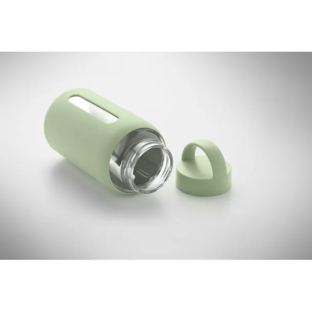 BORIS High borosilicate glass bottle Mint Green