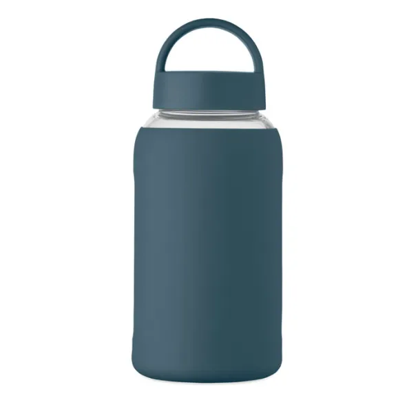 BORIS High borosilicate glass bottle French navy