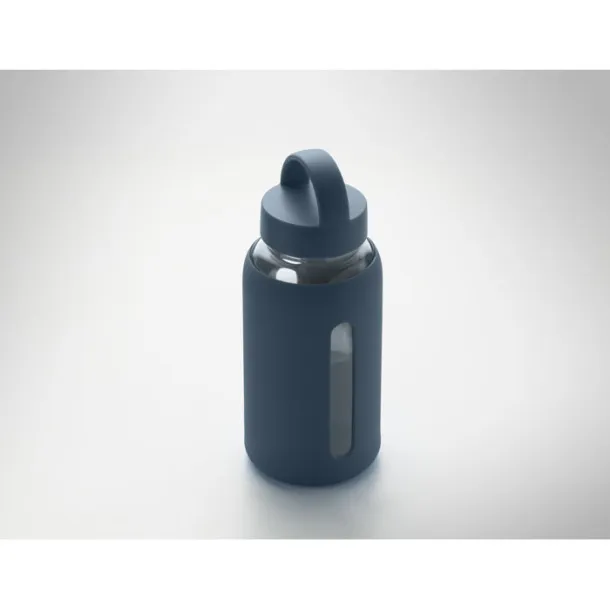 BORIS High borosilicate glass bottle French navy
