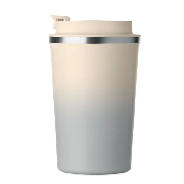 BRACE GRADIENT šalica s dvostrukom stijenkom, 350 ml Siva