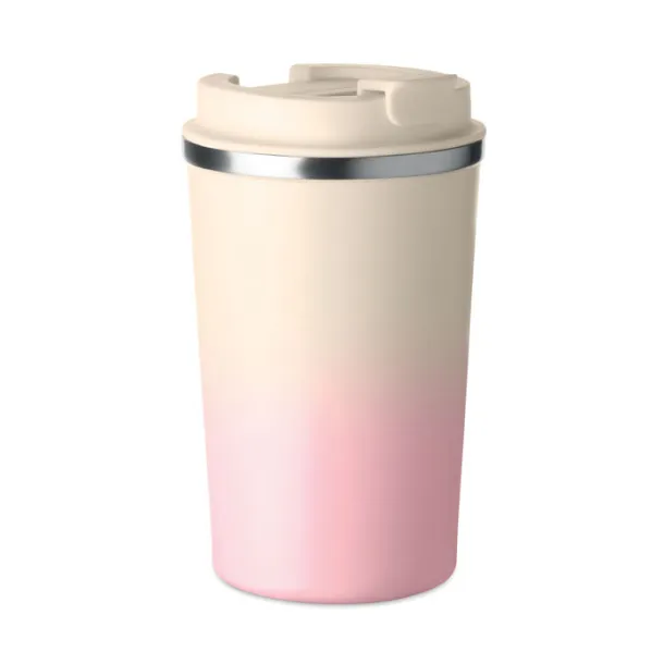 BRACE GRADIENT Double wall tumbler 350 ml Baby Pink