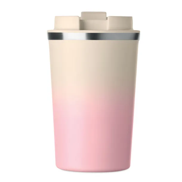 BRACE GRADIENT Double wall tumbler 350 ml Baby Pink