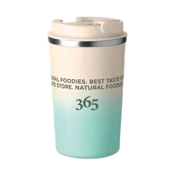 BRACE GRADIENT Double wall tumbler 350 ml Mint Green