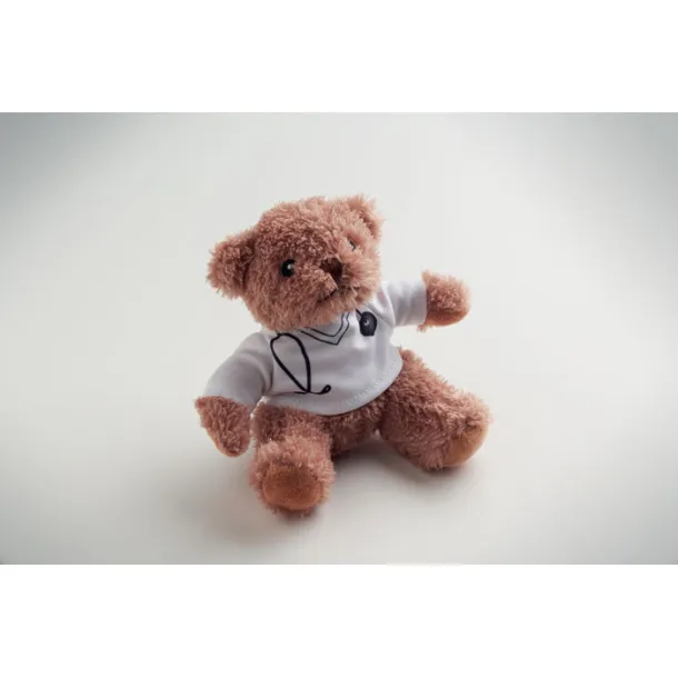 DOC Teddy bear plush doctor White