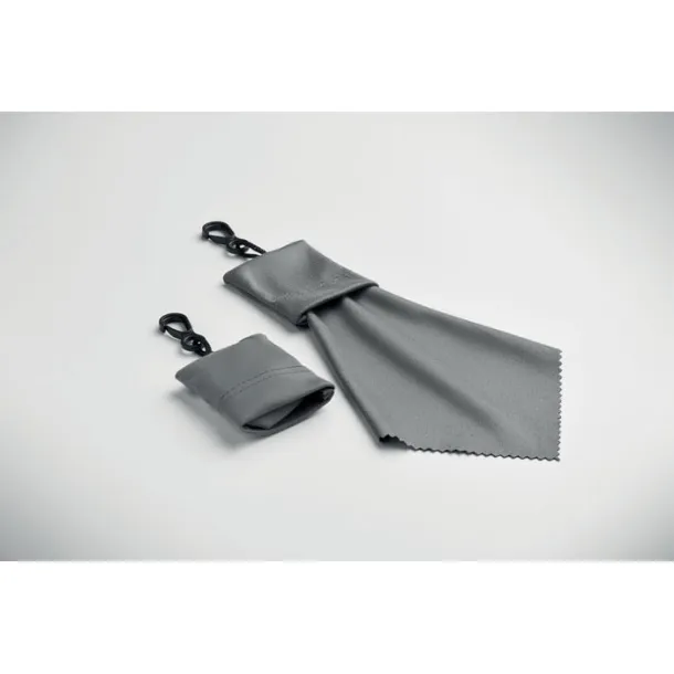 CLEAR RPET cleaning cloth Grey