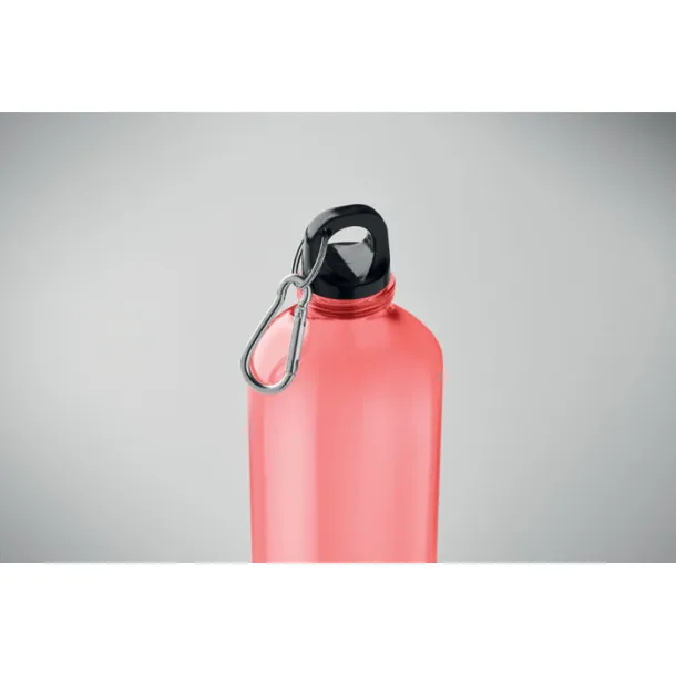 MOSS RE750 RPET boca, 750 ml Transparent Red