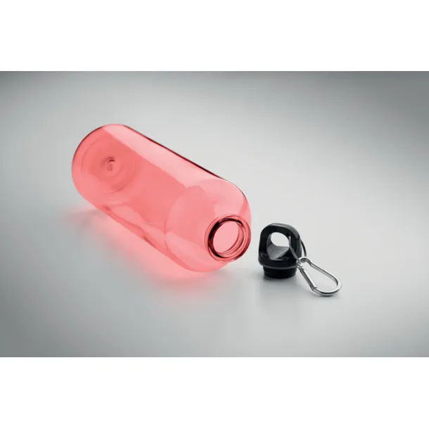 MOSS RE750 RPET boca, 750 ml Transparent Red