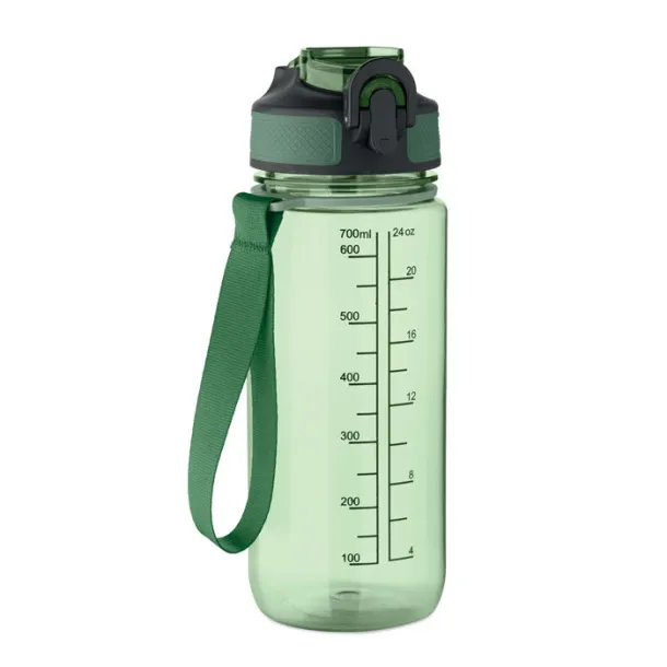 ENKEL sportska boca, 700ml Transparent Green