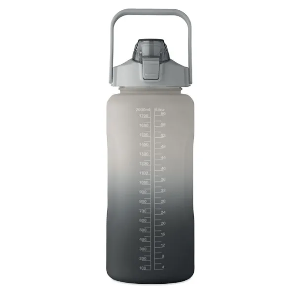 ACTIVATE MAX RPET water bottle 2000ml Black