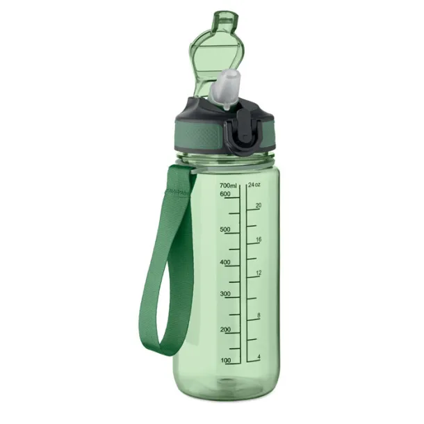 ENKEL Sports bottle 700ml Transparent Green