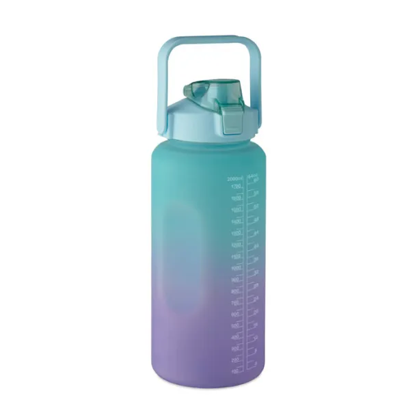 ACTIVATE MAX RPET water bottle 2000ml Turquoise