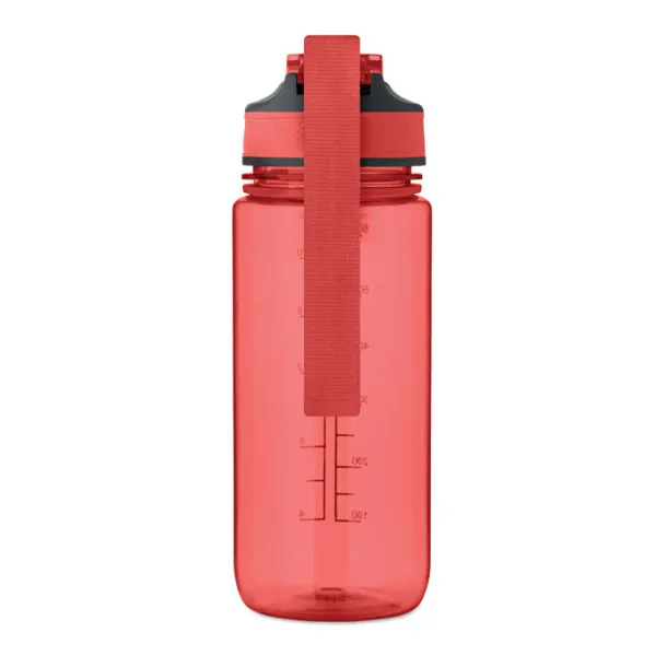 ENKEL sportska boca, 700ml Transparent Red