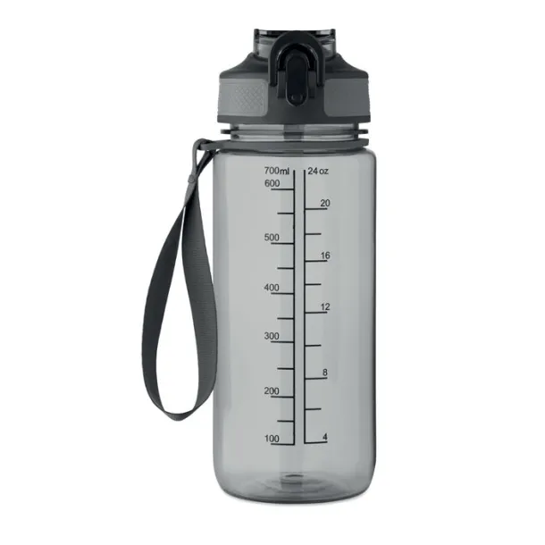 ENKEL sportska boca, 700ml Transparent Grey