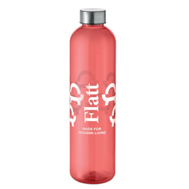 UTAH REMAX RPET boca od 1000 ml Transparent Red