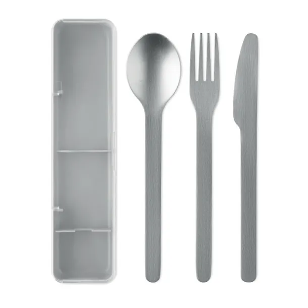 MESTECK Stainless steel cutlery set Grey