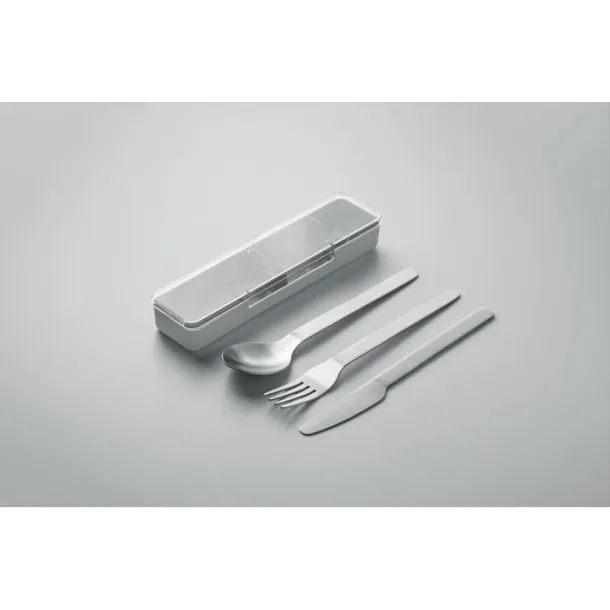 MESTECK Stainless steel cutlery set Grey