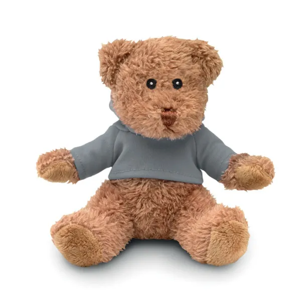 JOHNNY T Teddy bear with t-shirt Grey