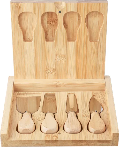  Bamboo cheese board Zea brown