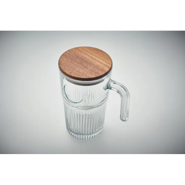 VITRIO JAR staklena šalica, 450 ml Prozirno