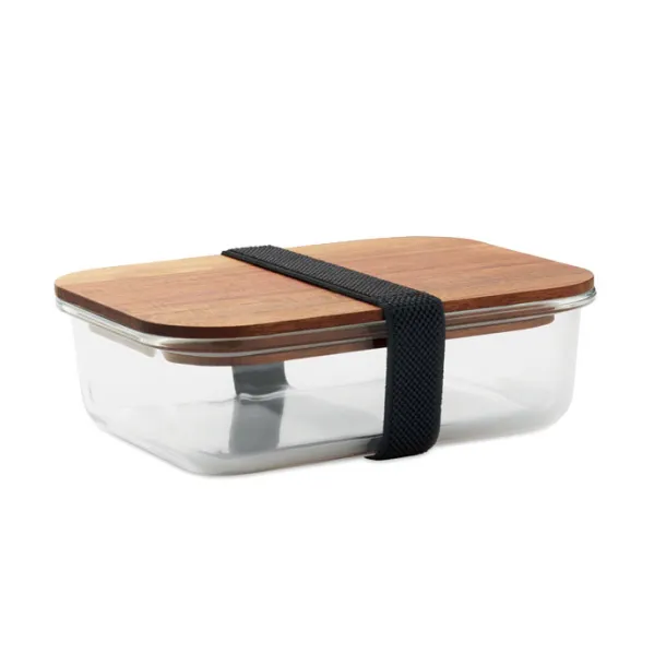 VITRIO LUNCH Glass lunch box 800ml Transparent