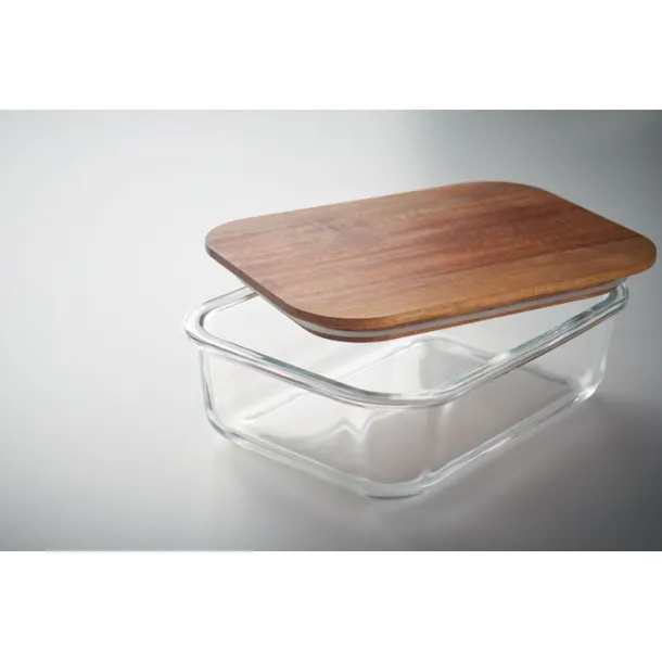 VITRIO LUNCH Glass lunch box 800ml Transparent