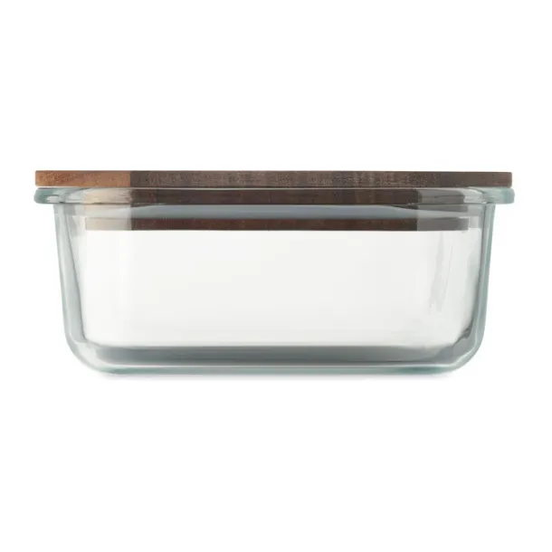 VITRIO LUNCH Glass lunch box 800ml Transparent