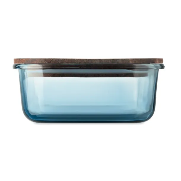 VITRIO LUNCH staklena posuda za ručak, 800 ml Transparent Blue