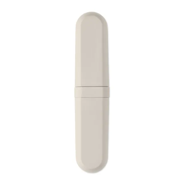 BITEFUL Cutlery set and case in PLA Beige