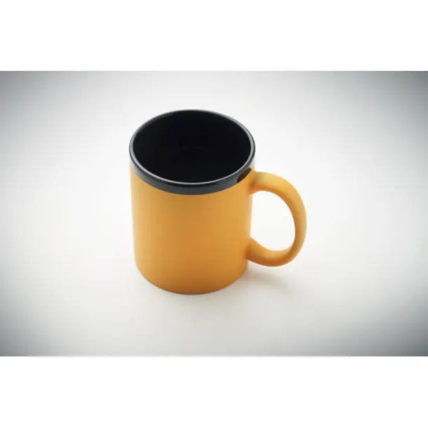 RUBY Ceramic mug for laser 300 ml Yellow