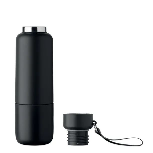 NOEKA Double wall bottle 500ml Black