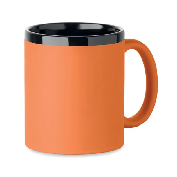RUBY Ceramic mug for laser 300 ml Orange