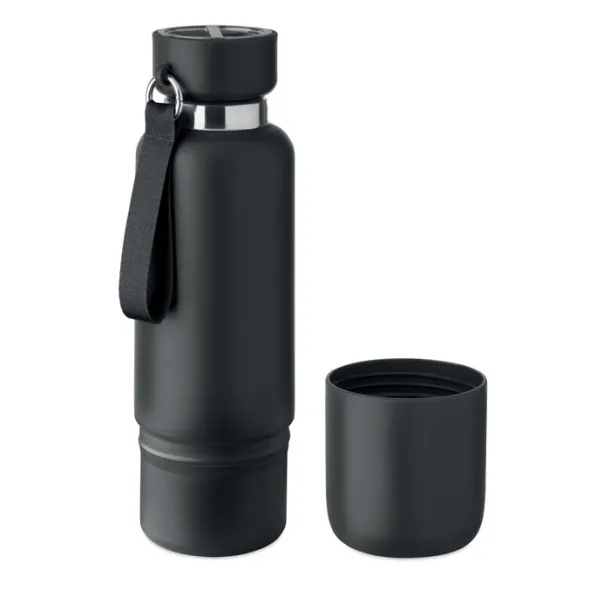 NOEKA boca s dvostrukom stijenkom, 500 ml Crna
