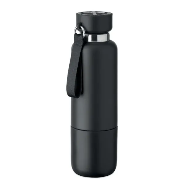 NOEKA Double wall bottle 500ml Black