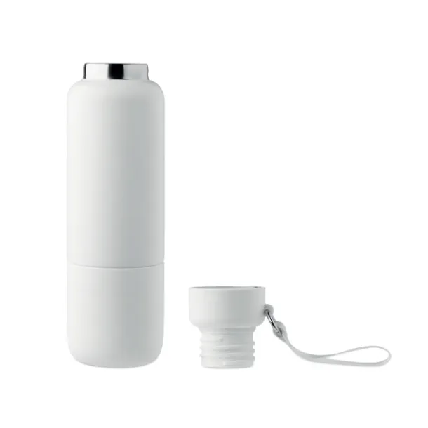 NOEKA Double wall bottle 500ml White