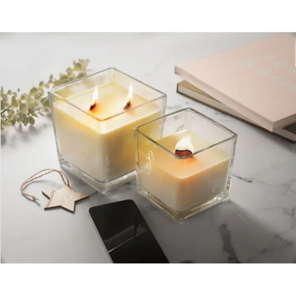 RIUADA Plant based wax candle 1300 gr Transparent