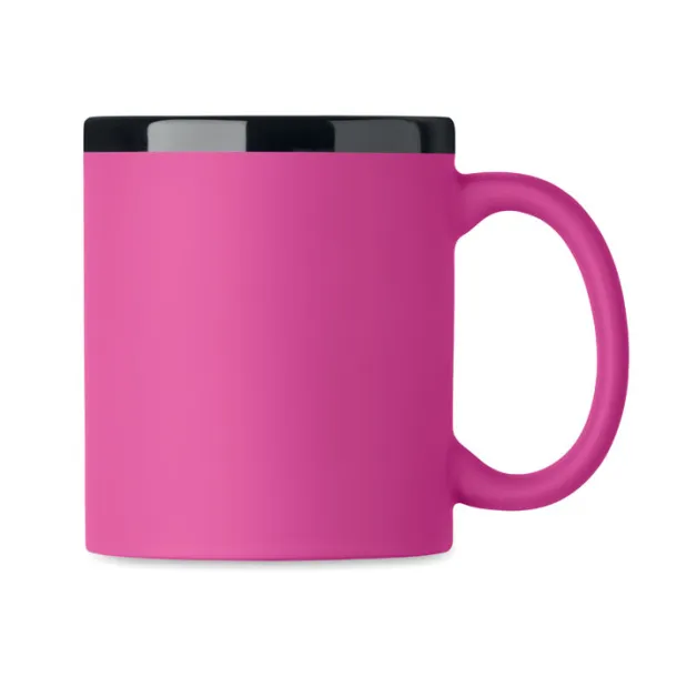RUBY Ceramic mug for laser 300 ml Fuchsia