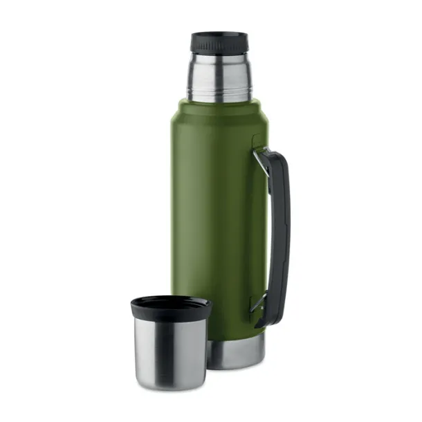NYIMA Double wall bottle 1L Dark Green