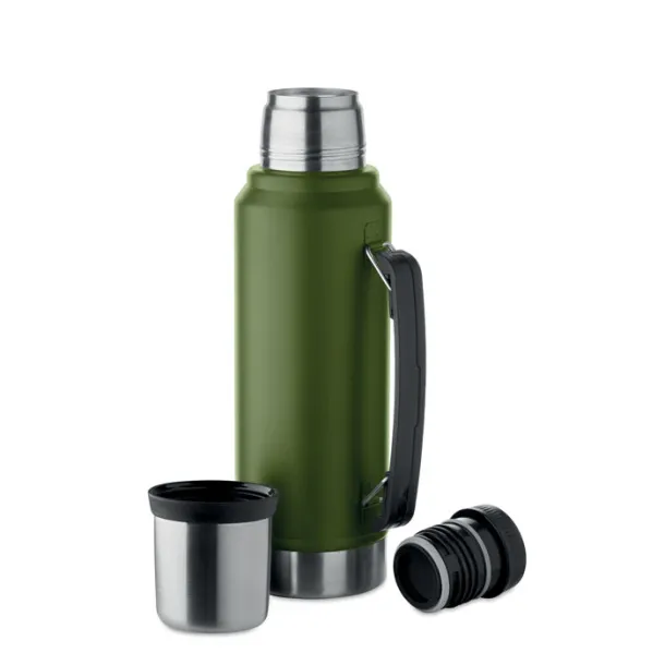 NYIMA Double wall bottle 1L Dark Green