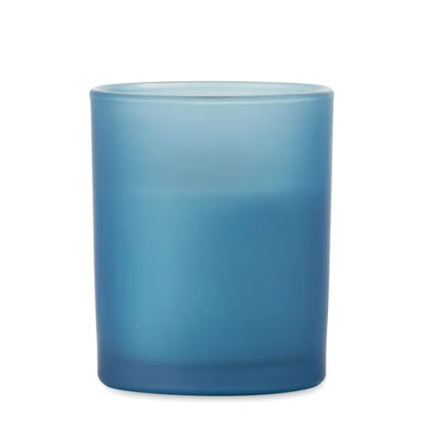 KIVAS WOOD Plant based wax candle 80 gr Blue