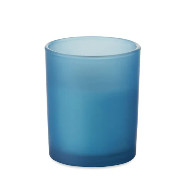 KIVAS WOOD Plant based wax candle 80 gr Blue