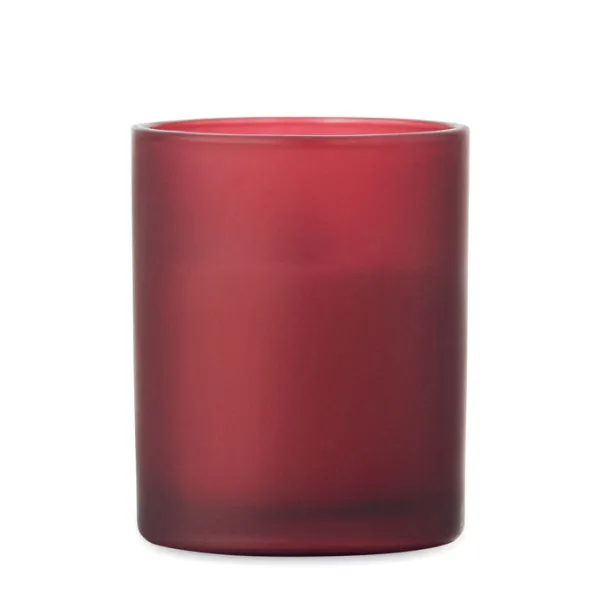 KIVAS WOOD Plant based wax candle 80 gr Burgundy