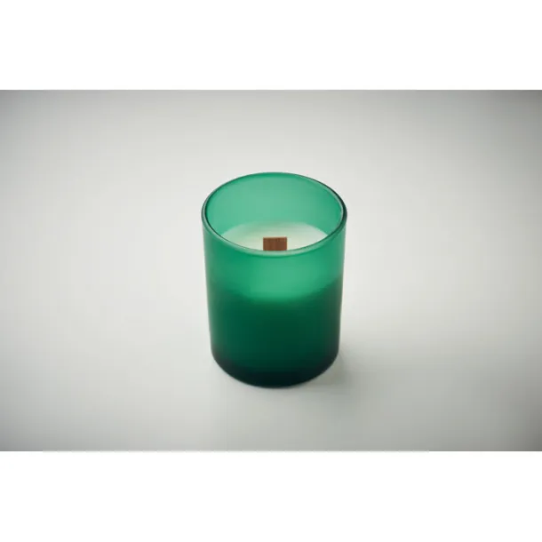 KIVAS WOOD Plant based wax candle 80 gr Green