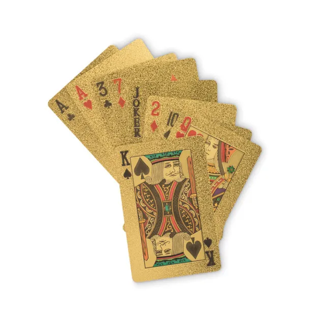 AS Waterproof playing cards Gold