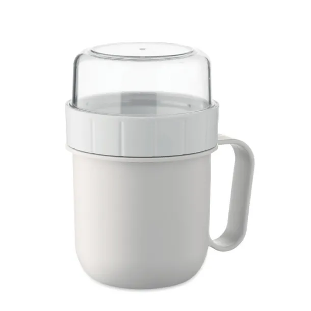 CUP ON GO šalica/posuda od PP-a, 450 ml Bijela