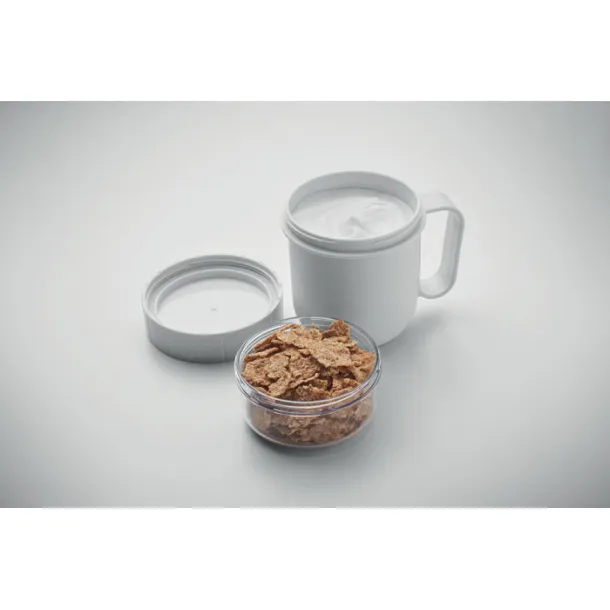 CUP ON GO On the go cup in PP 450 ml White