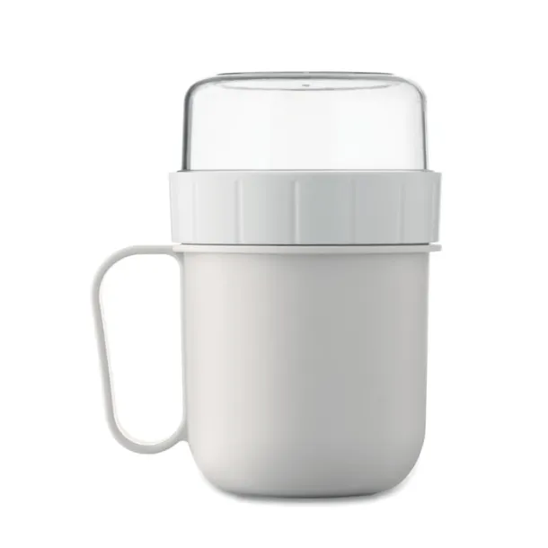 CUP ON GO On the go cup in PP 450 ml White