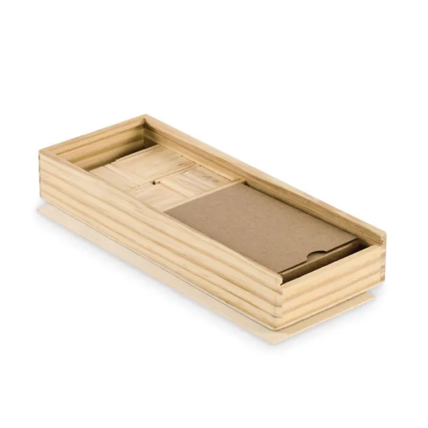 DOMI&CARDS set domino i karte Drvo