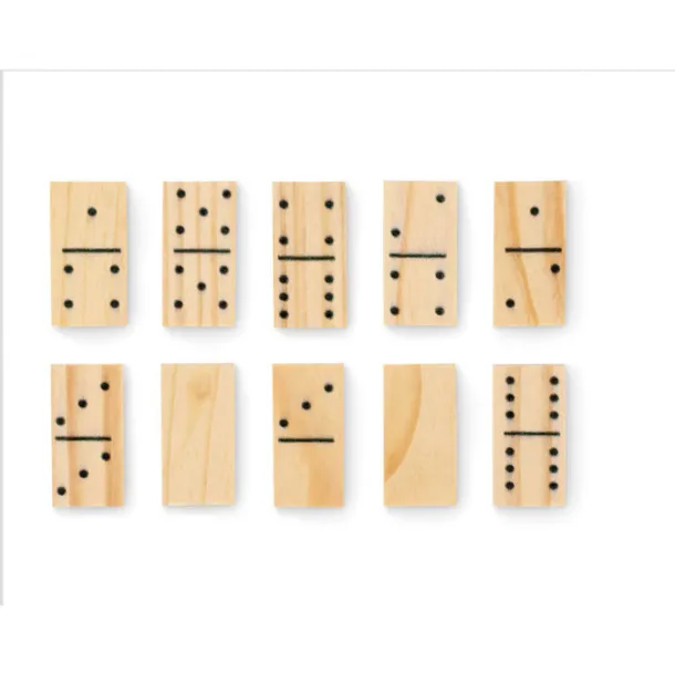 DOMI&CARDS Domino and cards set Wood